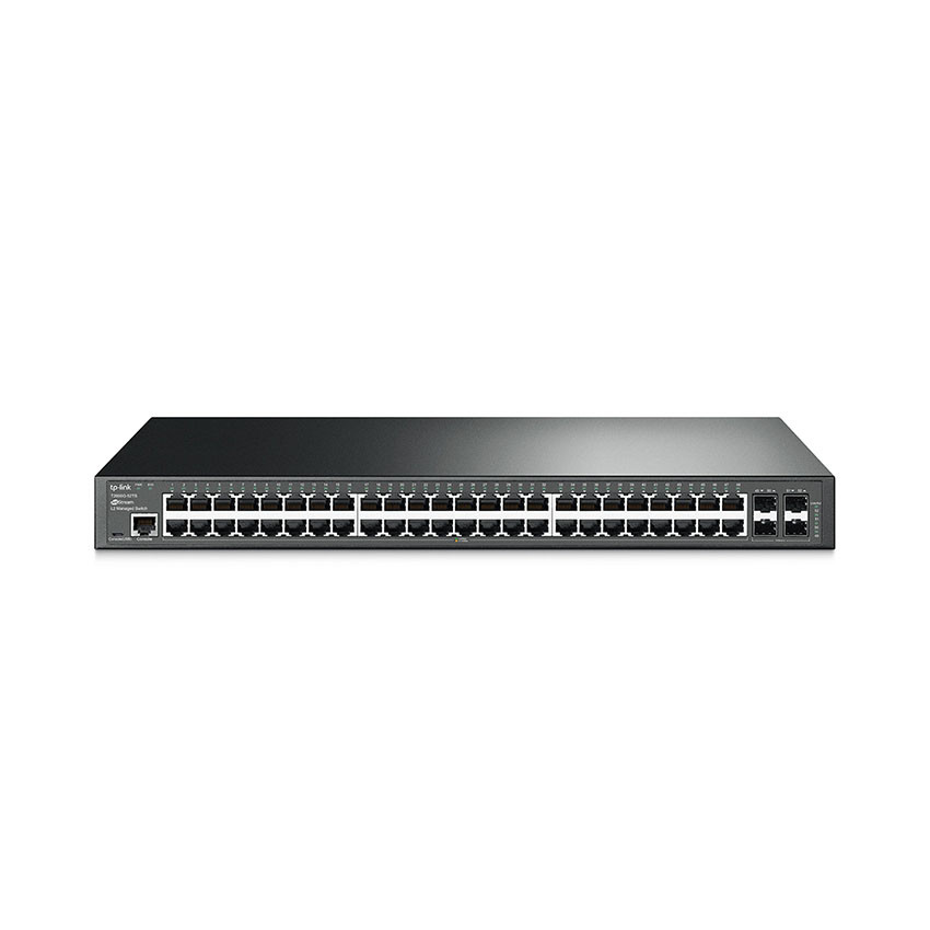 T2600G-52TS (TL-SG3452) Switch Quản Lý JetStream L2 – 48 Cổng Gigabit với 4 Khe SFP